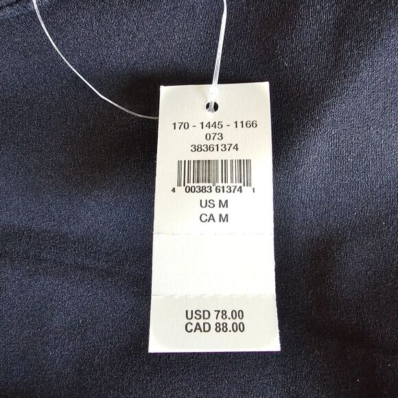 NWT Offline by Aerie Real Me Hot Stuff Black Athletic Romper Size M - Picture 3 of 7